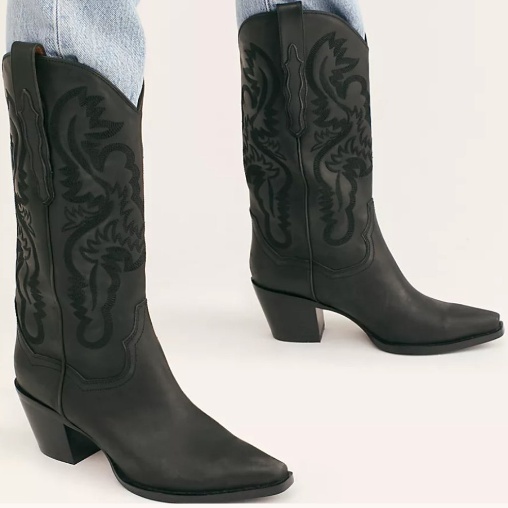 Jeffrey Campbell Dagget Cowgirl Boot size 10